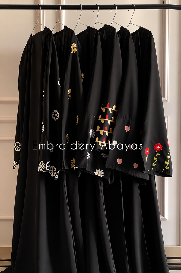 Embroidered Abaya