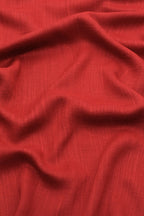 Turkish Lawn Hijab - Bright Red