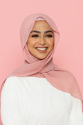 Essential Chiffon Hijab – Nude Pink