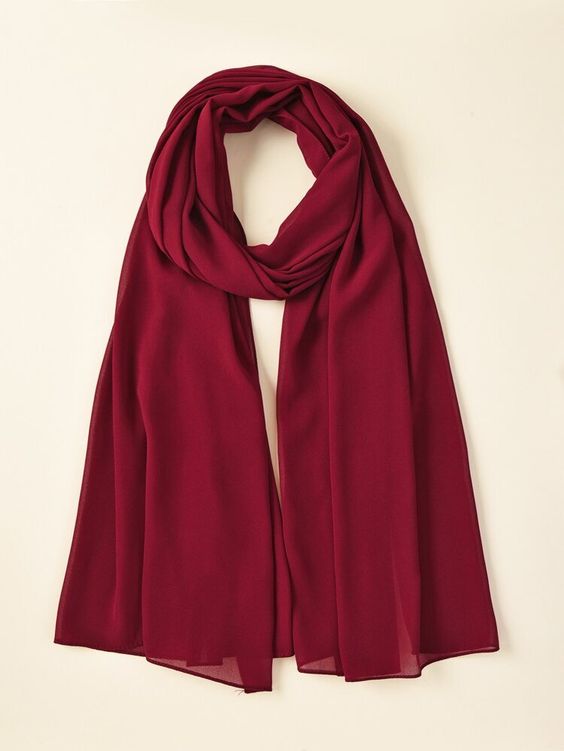 Essential Chiffon Hijab – Red