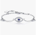 Elegant Silver Diamond Bracelet for Women