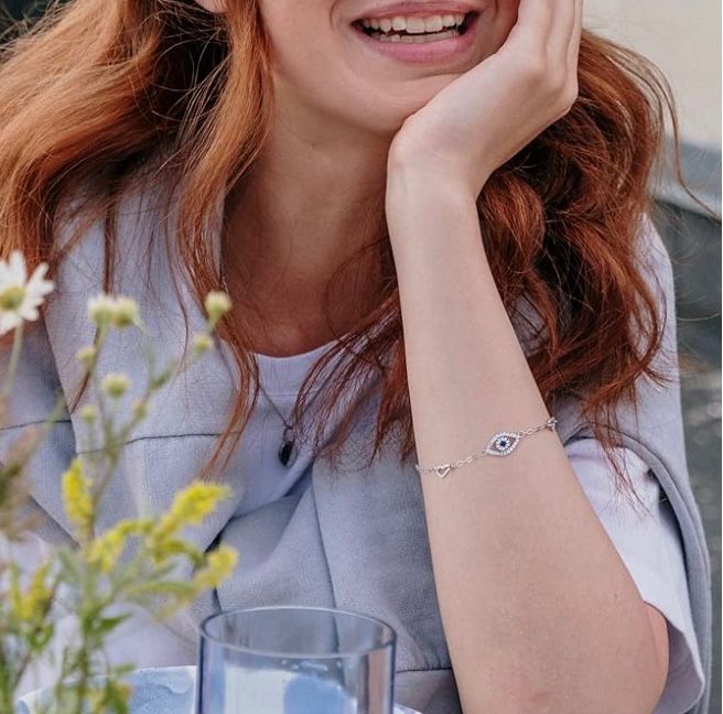 Elegant Silver Diamond Bracelet for Women