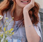 Elegant Silver Diamond Bracelet for Women