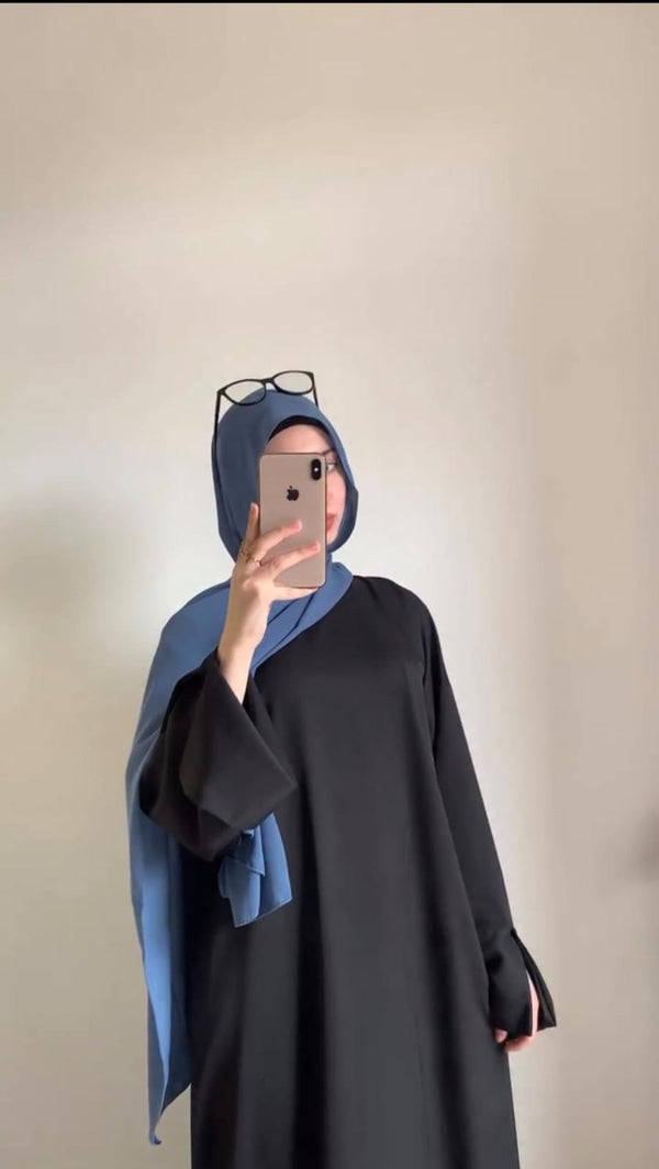 Premium Cut Sleeves Abaya Imported Nida Fabric